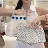 Estilo Coreano para Niños y Niñas Top de Tirantes Bordado Verano Nuevo Estilo Chaleco de Color Sólido para Niñas Estilo Occidental Traje Floral Falda