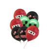 Decoraciones para fiestas de cumpleaños transfronterizas de My World, suministros para fiestas, bandejas de papel, vasos de papel de seda, manteles, cajas de dulces, banderines para tirar