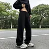 Pantalones nuevos para hombre de peso pesado, pantalones casuales rectos deportivos de corte holgado, venta al por mayor de fábrica, pantalones a rayas modernos y versátiles