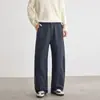 Pantalones Casuales Cortos de Patchwork 2026 Otoño/Invierno Nuevos Versátiles Sueltos Color Sólido Estilo Old Money Pantalones Casuales Venta al por Mayor