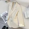 Moda Elegante de Primavera 2026, Blazer Versátil Casual para el Trabajo de Mujer, Chaqueta de Traje Casual de Moda Estilo Coreano para Mujer