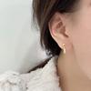 Prata Ruitai S925 Prata de Lei Design Único 2024 Novo Estilo Brincos Distintos de Gota de Água Brincos Elegantes Simples Versáteis Femininos