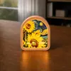 Porta-Retrato Acrílico Personalizado Luz Noturna Personagem de Desenho Animado Animal de Estimação Lembrança Lâmpada de Cabeceira Ornamento de Mesa Presente para Estudante