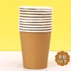 Taza de Papel de Color para Niños, Manualidades DIY, Jardín de Infancia, Área de Arte Hecho a Mano, Material de Arte Creativo, Taza Desechable