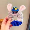 Acessórios de Cabelo Infantis Policial Coelho Presilha de Cabelo Laço Judy Fita de Cabelo Desenho Animado Fofo de Bebê Acessórios de Cabelo para Meninas