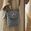 Atacado Transfronteiriço Design de Nicho Bolsas Femininas 2026 Inverno Nova Moda Tendência Laço Casual Versátil Mochila Pequena