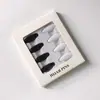 Paquete de 8 Pines de Plástico de Colores, Accesorios Sencillos, Elegantes Pinzas para Bufanda, Pines Compactos de Color Caramelo Transfronterizos, Broches