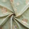[Conejo de Jade Jinlin] Primavera y Verano Conejo Tuanhua Hanfu Chaleco Tela Teñida en Hilo Estilo Nacional Falda con Cara de Caballo Bolso Jacquard