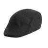 Gorra Plaid de Otoño e Invierno Gorra Plana para Hombre y Mujer Moda Urbana Retro Gorra de Ala Corta Moda para Exteriores Gorra de Repartidor Moderna