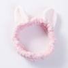 Versão coreana de bonito tridimensional orelhas de gato faixa de cabelo lavagem máscara de maquiagem esportes sweat band atacado