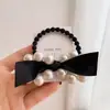 Nuevo Anillo para el Cabello Estilo Retro Chanel Gran Señorita Cuerda para el Cabello Estilo Francés Hepburn Cuerda para el Cabello Corea del Sur Perla Lazo Accesorios para el Cabello para Mujeres