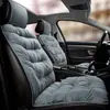 Cojín para Asiento de Coche Transfronterizo Invierno Cálido Terciopelo de Cristal Cojín para Asiento Engrosado Cojín Cuadrado para Asiento Individual Sin Corbata Antideslizante Cojín para Asiento de Comercio Exterior