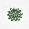 Venta Directa de Fábrica Hebilla de Diamantes de Imitación Ojo de Caballo Colorida Decoración de Broche de Flor para Traje Vestido Accesorios de Hebilla para Zapato Bolsa DIY