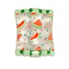 Doces de Fruta Melancia Simulada Furo Vertical Contas Soltas DIY Colar Artesanal Chaveiro Pulseira Elástico de Cabelo Pequenos Acessórios Atacado