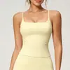 Chaleco Deportivo Transfronterizo para Mujer, Tirantes Finos, Acolchado Extraíble, Chaleco de Yoga, Ropa Interior Fitness Pilates, Top Camisola