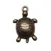 Colgante de Tortuga Animal Marino Multicolor de Exportación 24x16mm 2.05g