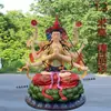 1m Estátua de Doom Yuanjun Doujin Minjun Resina Fibra de Vidro Estátua de Buda Adoração ao Templo 1,46m 1,8m
