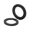 Junta plana de 1 pulgada 1.5 pulgadas 2 pulgadas junta de silicona impermeable negro transparente junta de silicona para tapa de botella tornillo de sellado