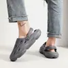 Zapatos con Agujeros para Uso Exterior para Hombre Verano 2024 Nuevos Zapatos Deportivos Chanclas Sandalias Antideslizantes para Conducir para Hombres y Mujeres