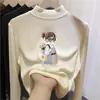 Nueva colección de otoño e invierno de capas base de forro polar para niños: Camisetas interiores de manga larga con cuello alto, cálidas y cómodas, para niñas pequeñas y niños pequeños