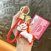 2026 Año del Caballo Mascota Peluche Llavero de Pony, Muñeco Colgante de Hazte Rico Pronto, Lindo Regalo de Año Nuevo al por Mayor