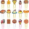 Marcador de Postre de Amazon Papelería para Estudiantes con Clip de Papel de Dibujos Animados Clips de Papel Grandes Lindos Suministros de Oficina DIY