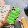 Aplicación transfronteriza de funda para teléfono móvil Apple 16 xr14pro imitación piel xs13 algodón protección anticaída thefuffercase