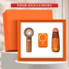 Set de Regalo Empresarial, Souvenir de Verano, Regalo con Logo Personalizado, Regalo Práctico para Clientes, Set de Ventilador de Refrigeración de Verano