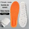 Palmilhas de Treinamento Militar Que Parecem Pisar em Merda, Palmilhas Esportivas Pu de Verão para Estudantes Homens e Mulheres, Solas Macias, Confortáveis, Respiráveis, Absorventes de Suor e Desodorantes