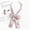 Camisa Rosa con Corbata Estilo Universitario Japonés JK Corbata Lazo Ropa para Niña Accesorios Cuello de Traje de Marinero Flor