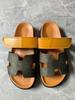 Sandalias y pantuflas casuales europeas y americanas de suela gruesa con velcro a juego de colores, versátiles, de comercio exterior, talla grande para mujer