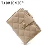 Novedades de Primavera Tendencia Ins 80% de descuento Cartera para Mujer Pu Transfronteriza Billetera para Monedas Acolchada Portadni Integrado de Alto Valor