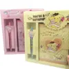 Diario familiar de Anime Sanrio, libro con hebilla magnética, coolomi meiletty KT, gato, perro Yugui, y bolígrafo.