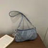 Bolso bandolera de alta gama moderno con textura, bolso de moda esmerilado, nuevo bolso cuadrado pequeño simple y elegante 2025