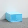 Gabinete de Zapatos de Plástico Zapatero Plegable Caja para Zapatos Almacenamiento Caja Transparente para Zapatos Caja de Almacenamiento para Zapatos Caja de Zapatos abatible