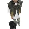 Chaqueta de Mezclilla Retro Americana High Street para Hombres y Mujeres Primavera y Otoño Estilo Chaqueta de Mezclilla Lavada Degradada Chaqueta de Trabajo 2026