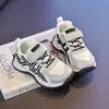 Zapatillas Chunky para Niños 2026 Otoño Nuevo Estilo Suela Suave Ligeras Antideslizantes Zapatos Deportivos Malla Transpirable Zapatillas para Correr para Niños y Niñas