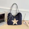 Bolsa tote de gran capacidad para mujer, nueva tendencia 2026, bolsa de hombro casual ligera de verano para la escuela y el trabajo, bolsa cruzada