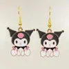 Pendientes Lindos de Kuromi y My Melody de Venta Caliente Transfronteriza, Moda Tendencia y Adorable, Accesorios para Orejas de Dibujos Animados Personalizados Europeos y Americanos