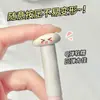 Brocha correctora Gecomo con cabeza de esponja de hongo para cobertura uniforme de áreas grandes de marcas de acné, mini brocha de maquillaje individual