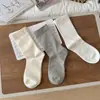 Calcetines Apilados, Algodón Puro, Holgados para Mujer, Sin Compresión, Calcetines de Maternidad Sin Costuras, Duraderos, Anti-Pilling, Calcetines Versátiles para Mujer de la Industria de Calcetines Zhuji