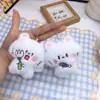Colgante de Peluche Suave y Lindo con Forma de Animal de Dibujos Animados, Broche de Muñeco con Forma de Oso y Koala Lindo, Accesorios para Ropa y Bolsos