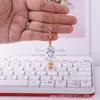 Cordão de Celular Gato da Sorte Acessório Criativo Pingente Corrente para Celular Pingente para Mochila Chaveiro Estilo Fofo