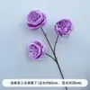 Flores Roxas de Casamento Decoração de Banquete de Noivado de Casamento Teto do Salão de Casamento Decoração de Flores Artificiais Flores de Beira de Estrada