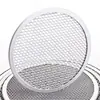 Molde de tres energías de 6 a 15 pulgadas, placa de malla para pizza de aleación de aluminio, anodizado, placa para hornear pizza de panqueques SN5532 SN5541