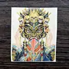 Pintura Thangka Dorada Semi-Pintada a Mano al por Mayor Núcleo Zorro Hada Zorro de Nueve Colas Changming Vida Pasada y Vida Presente Lienzo Thangka Se Puede Personalizar