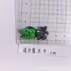Novos Acessórios Pequenos Criativos Transfronteiriços de Resina Shan Hai Jing para DIY, Grampo de Cabelo, Adesivo para Geladeira, Chaveiro, Capa de Celular, Joias