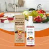 Spray Atrapamoscas de Frutas Moonspry Fórmula de Fructosa Sorbitol Spray de Captura Diaria para Moscas de la Fruta en Cocinas Domésticas