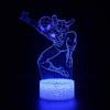 Luz de Noche 3D Serie Spider-Man Transfronteriza Creativa Enchufe USB Colorida Luz de Noche Venta al por Mayor LED Táctil Regalo Lámpara de Mesa