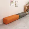 Instituição de treinamento simples banco longo sala de espera dos pais sofá de recepção jardim de infância crianças sem assento traseiro